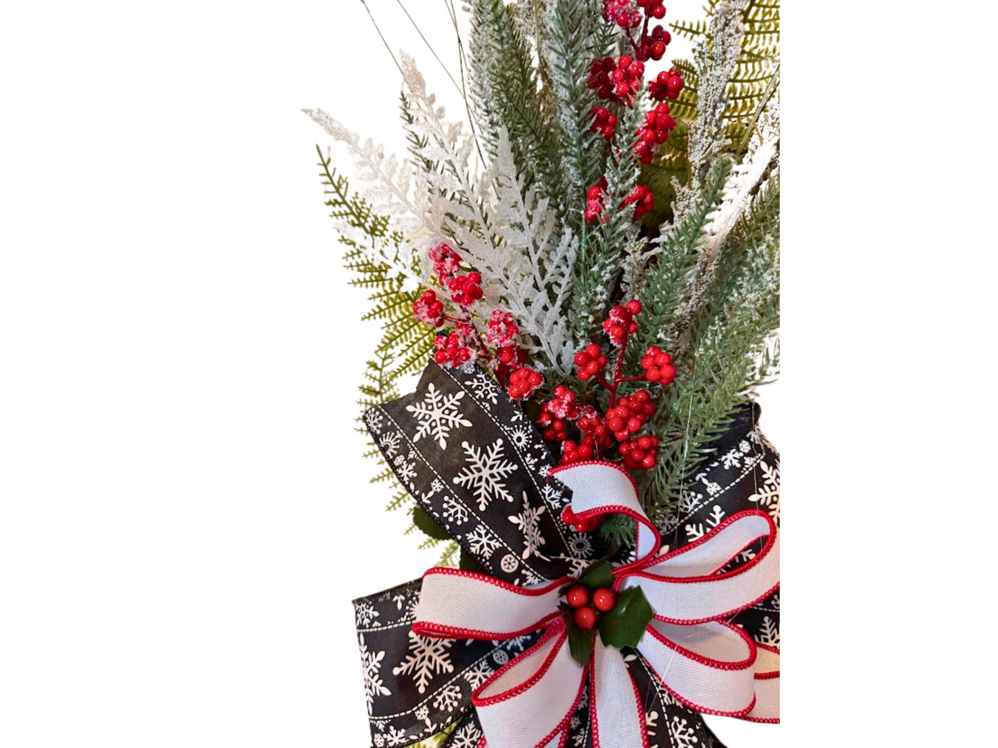 Snowman Winter Grapevine Wreath