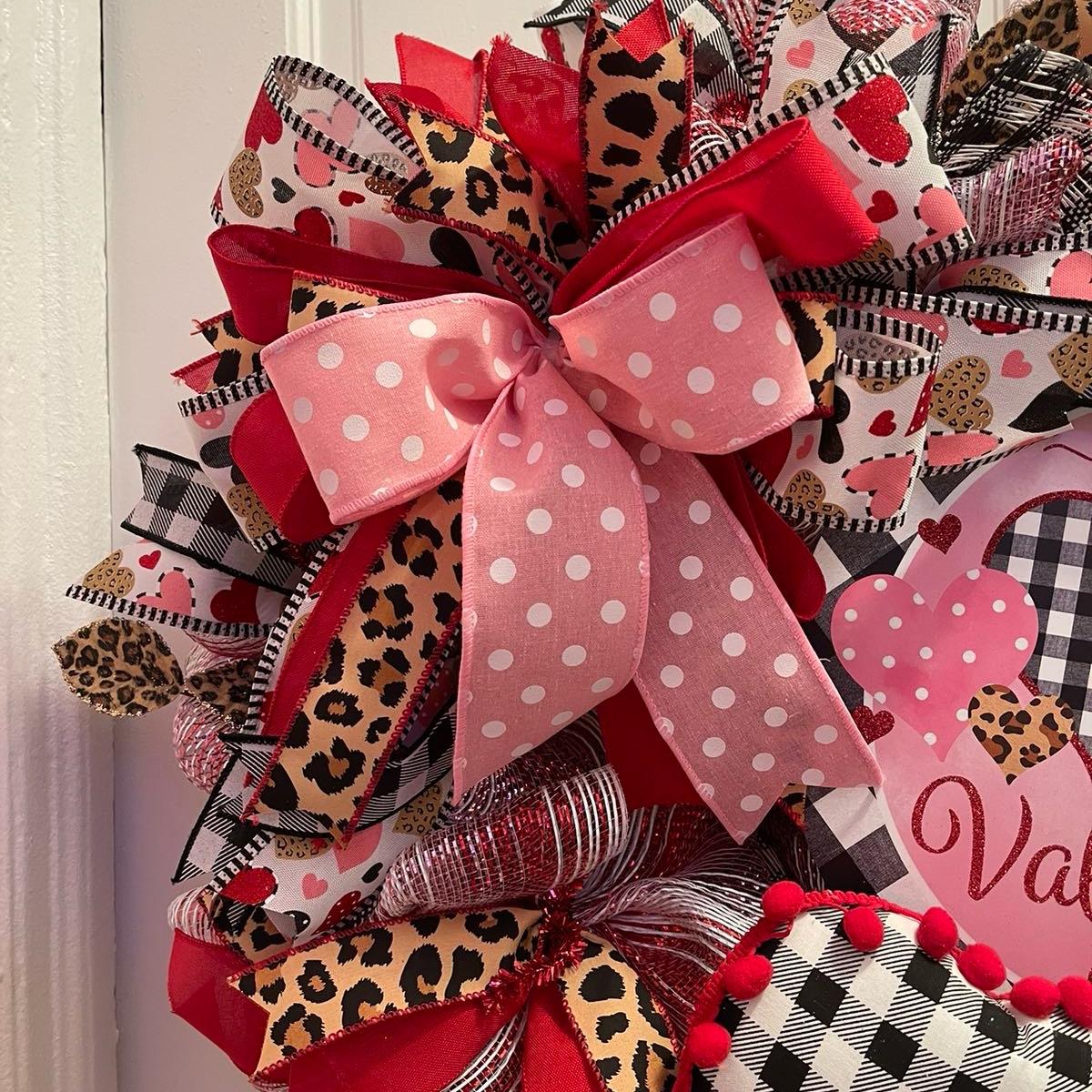 Valentine Farmhouse Wreath