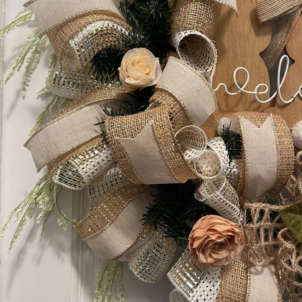 Welcome Easter Wreath