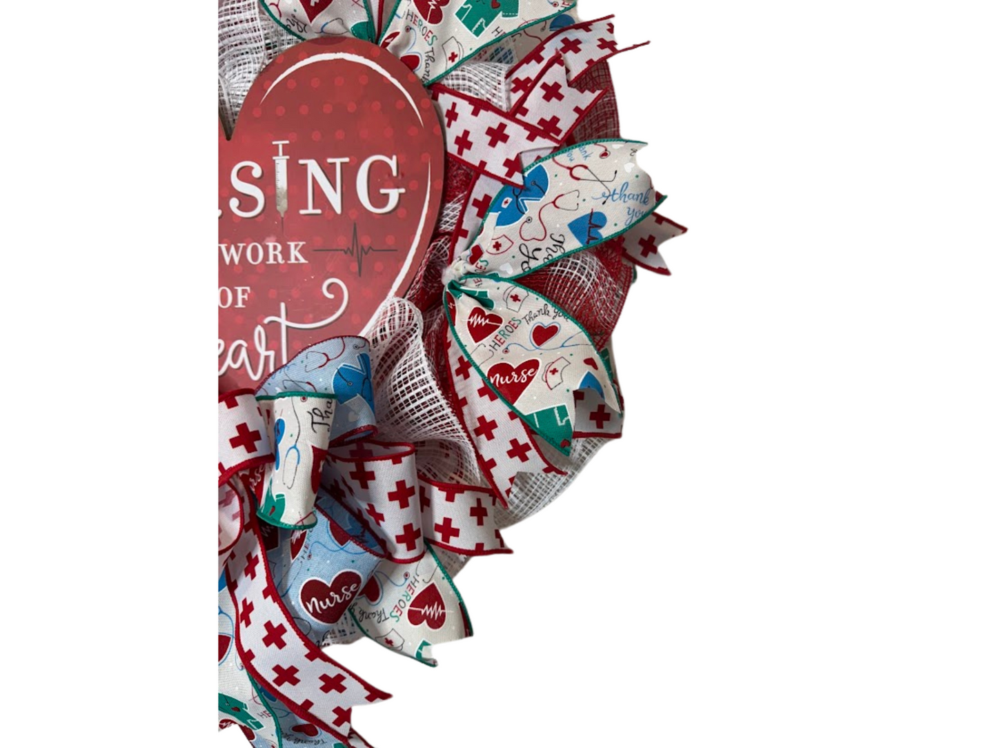 Handmade Nurse Appreciation Wreath