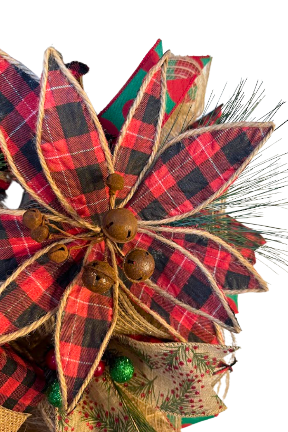 Gingerbread Frosty Candyland Wreath