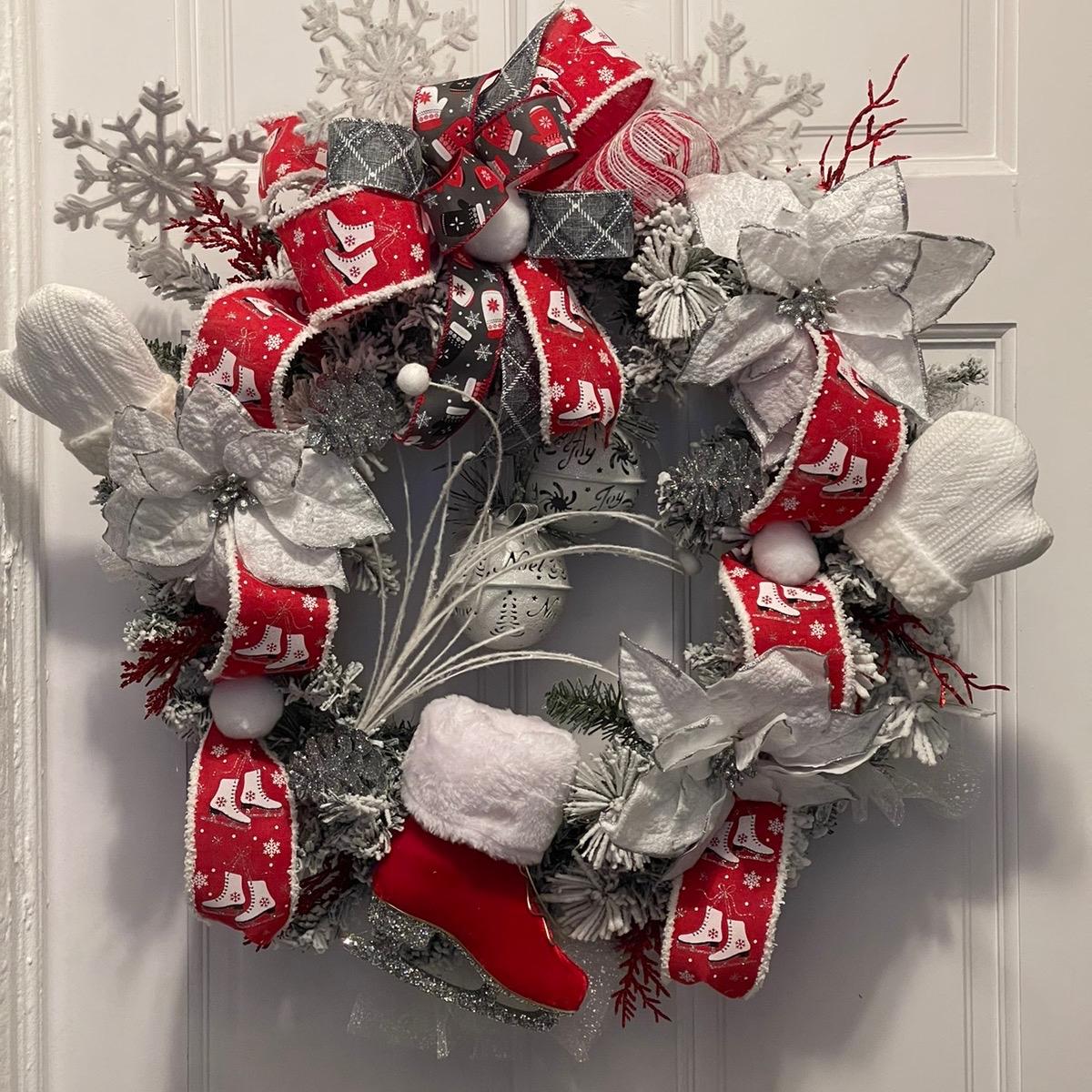 Skate Winter Wreath