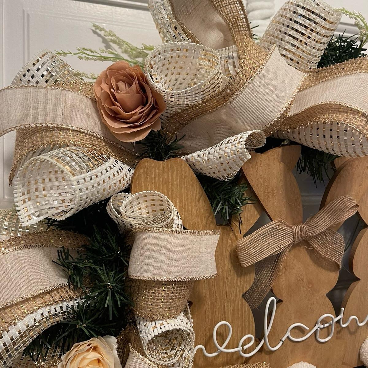 Welcome Easter Wreath