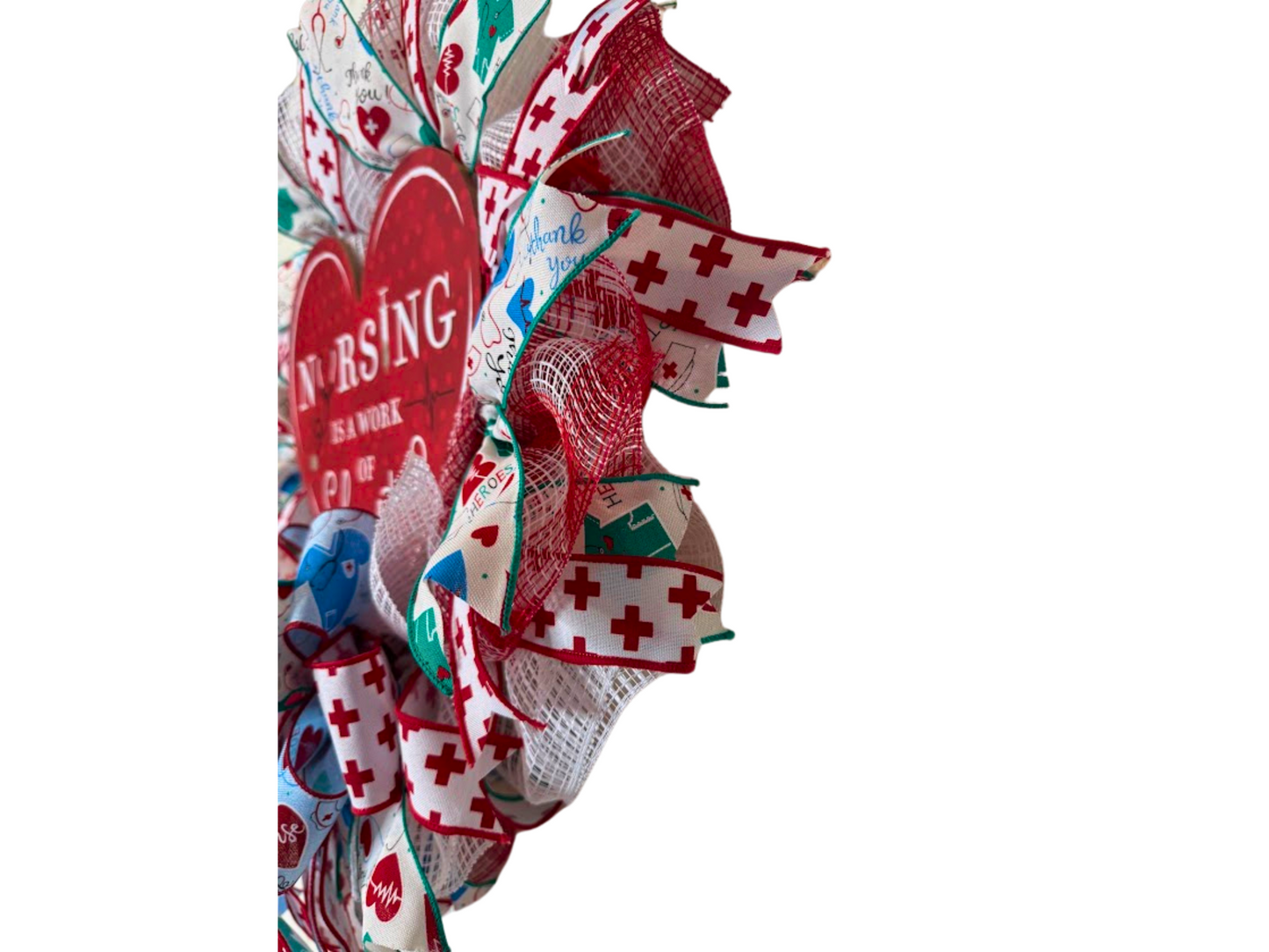 Handmade Nurse Appreciation Wreath