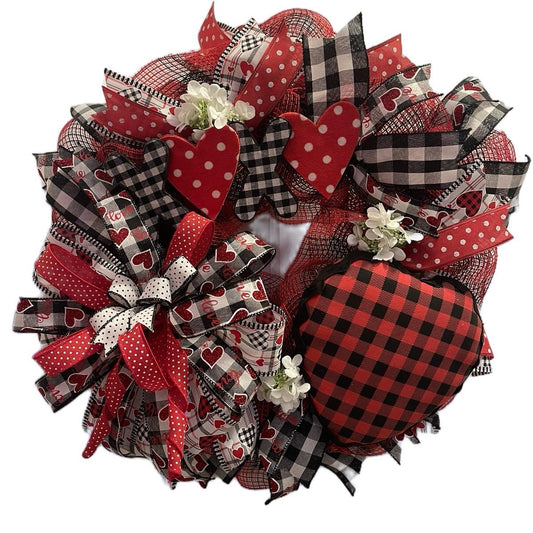 XOXO Valentine Wreath