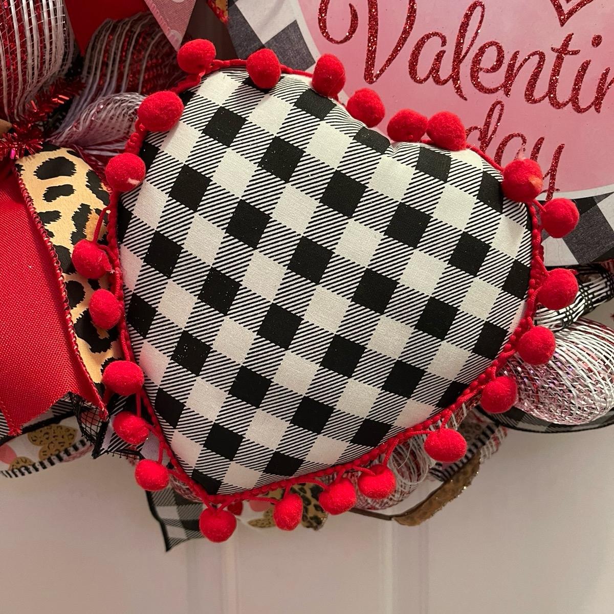 Valentine Farmhouse Wreath