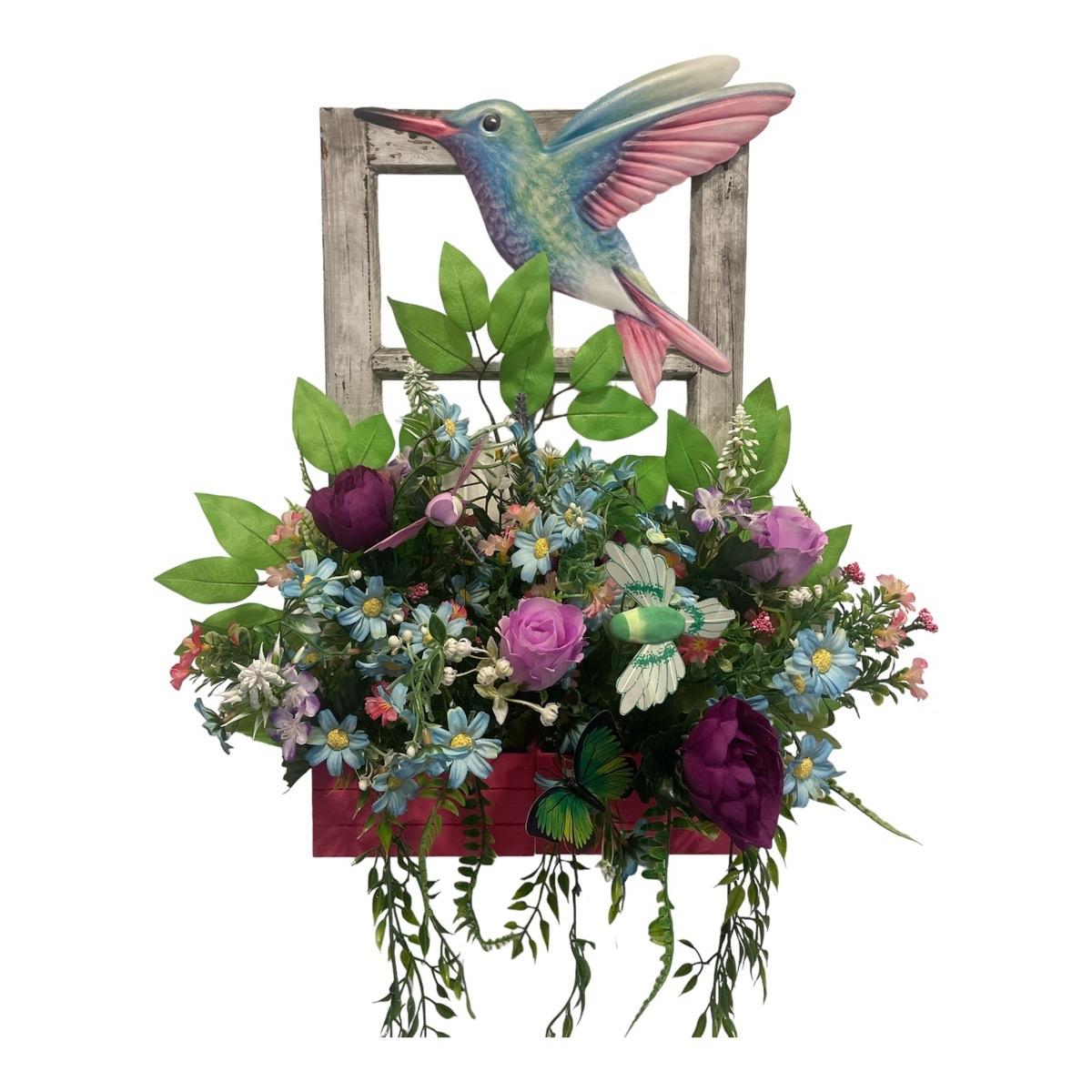 Hummingbird Wreath,  Spring and Summer Wreath