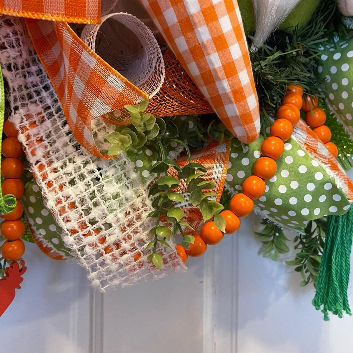 Gnome and Carrot Wreath