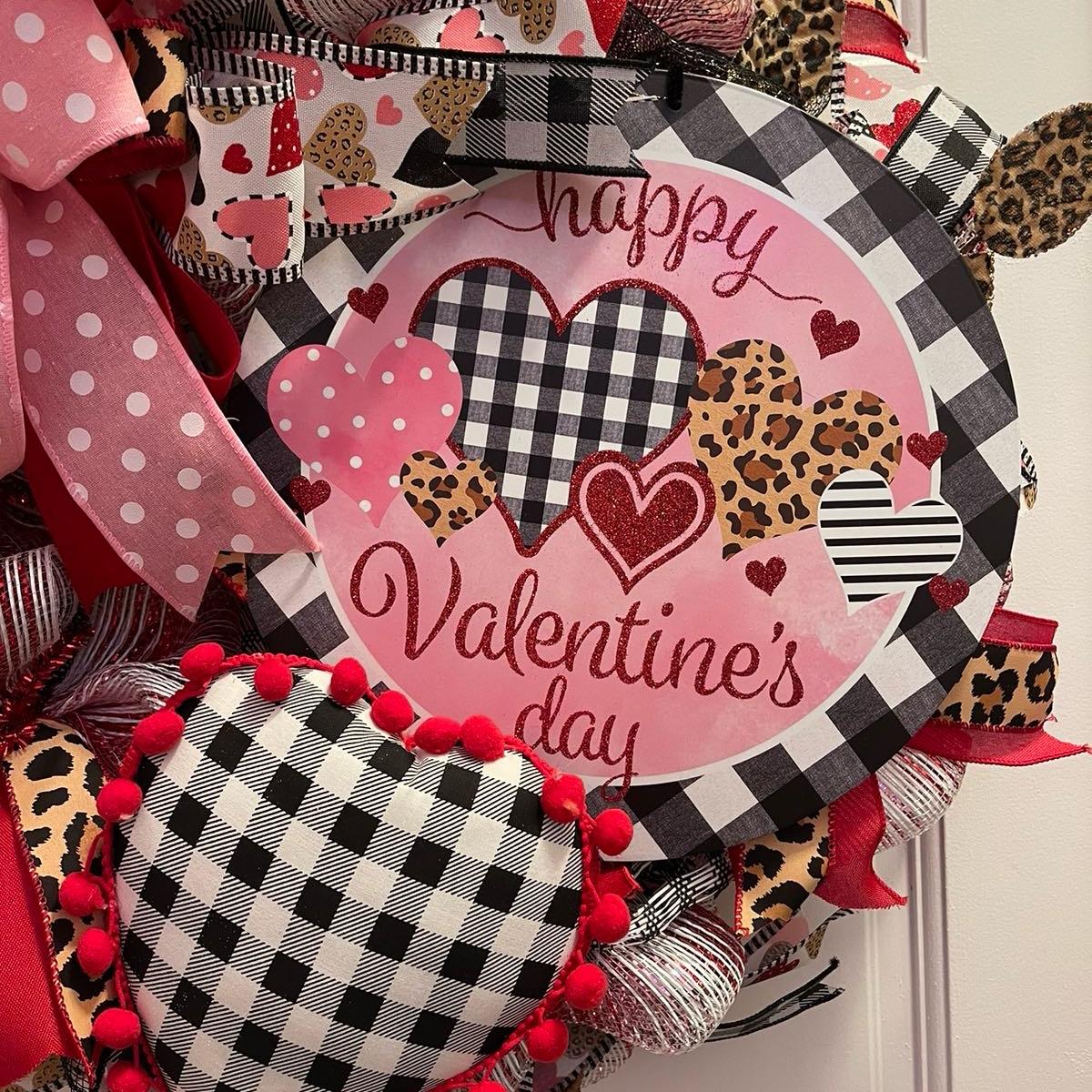 Valentine Farmhouse Wreath