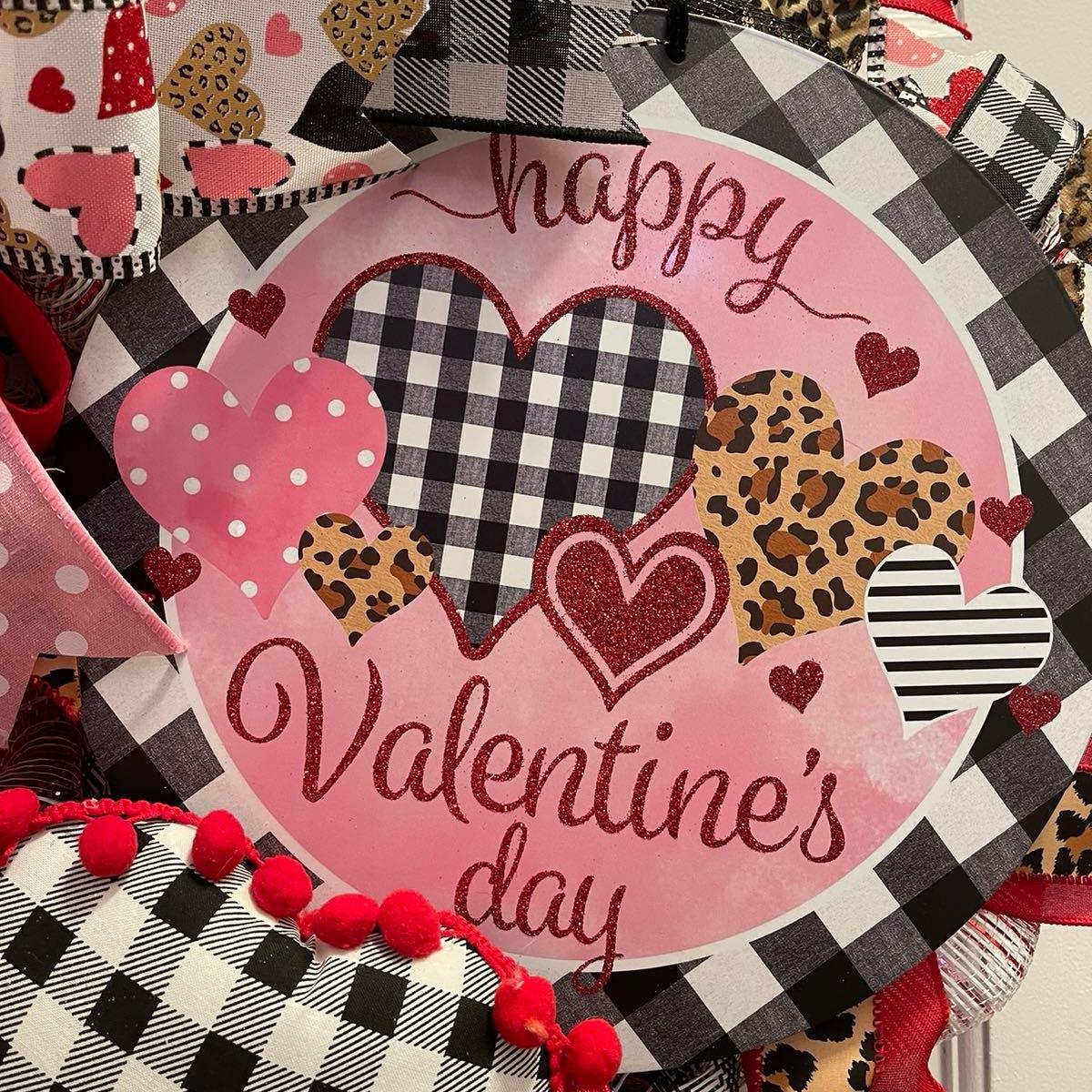 Valentine Farmhouse Wreath