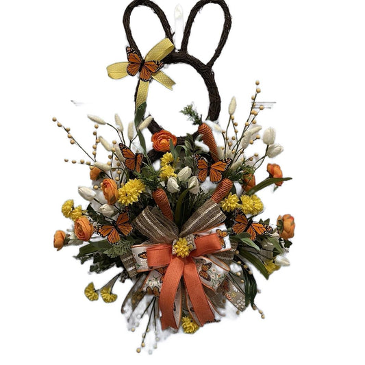 Easter Bunny Butterfly Grapevine