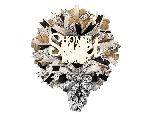 Home Sweet Home Wreath