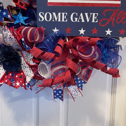 Independence Day Wreath, Patriotic Wreath, 4th of July Wreath