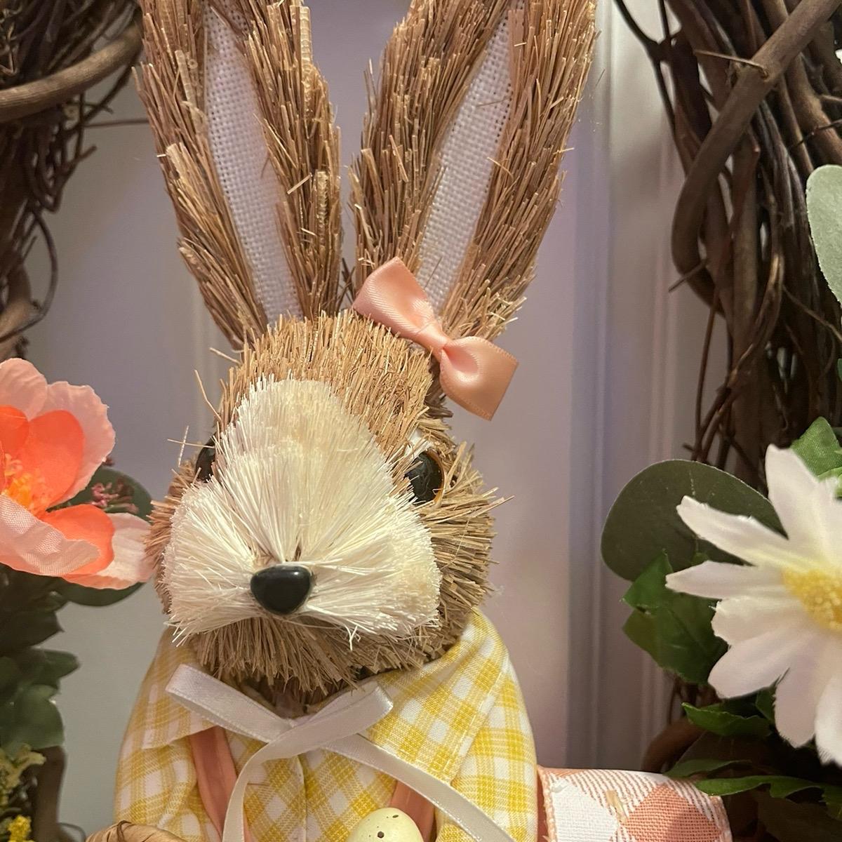 Grapevine Easter Bunny Wreath