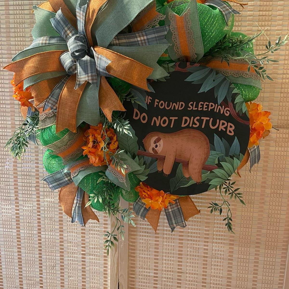 Sloth Wreath