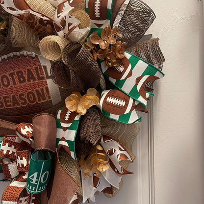 Football Wreath