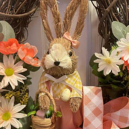 Grapevine Easter Bunny Wreath