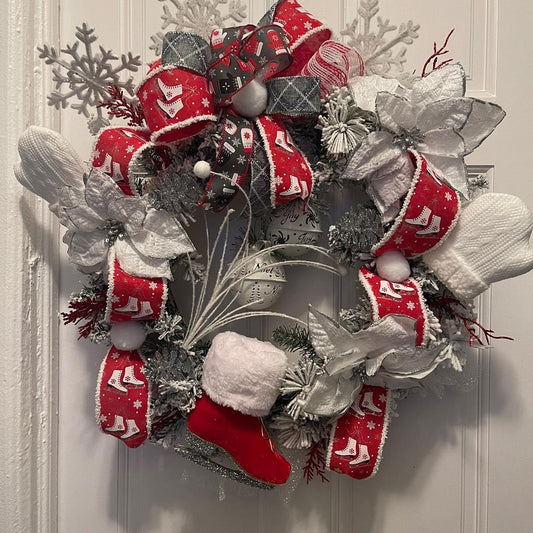 Skate Winter Wreath